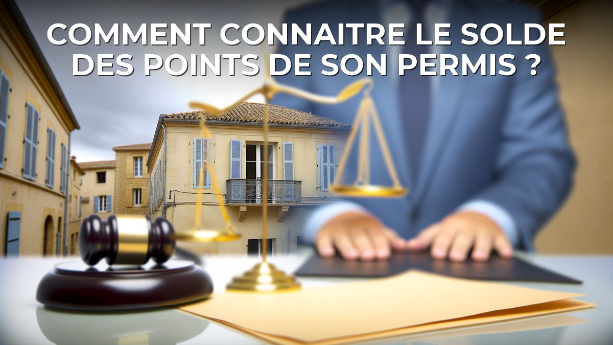 Comment connaitre le solde des points de son permis ?